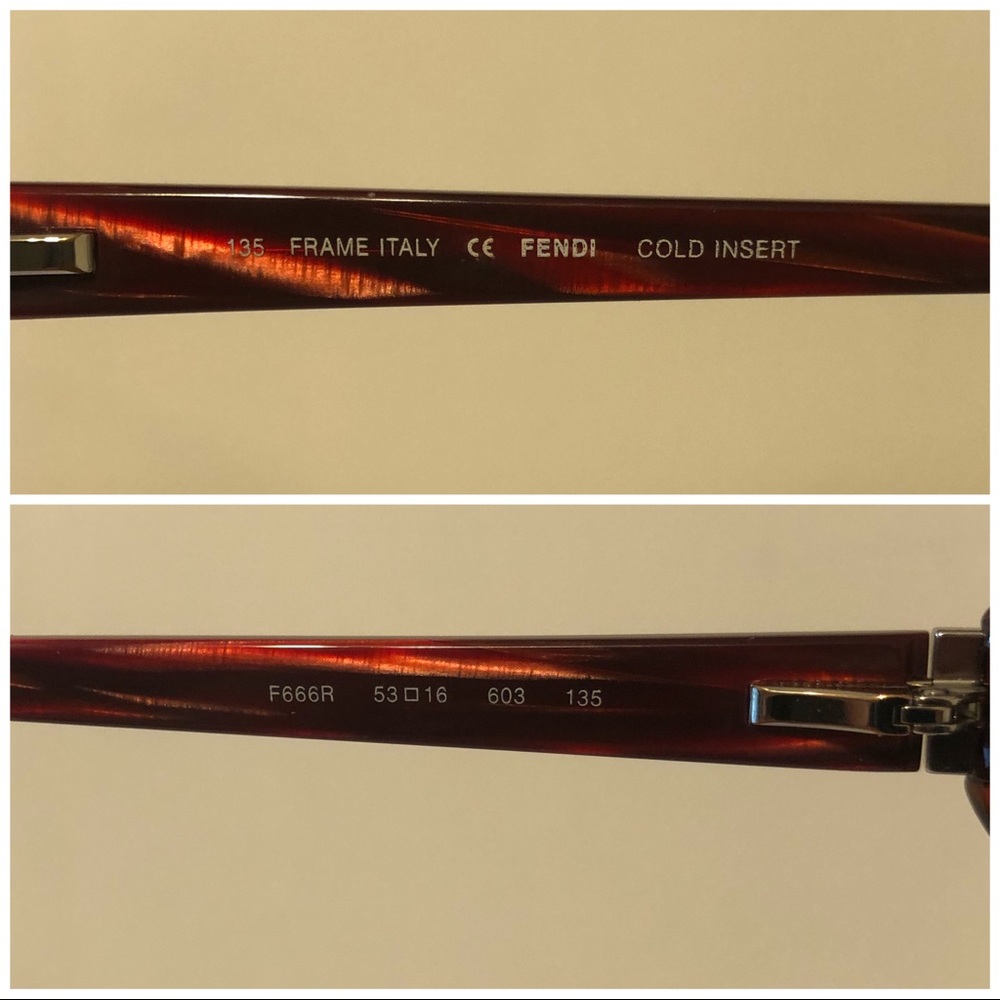 Fendi Eyeglasses Rx Optical Frames - image 6